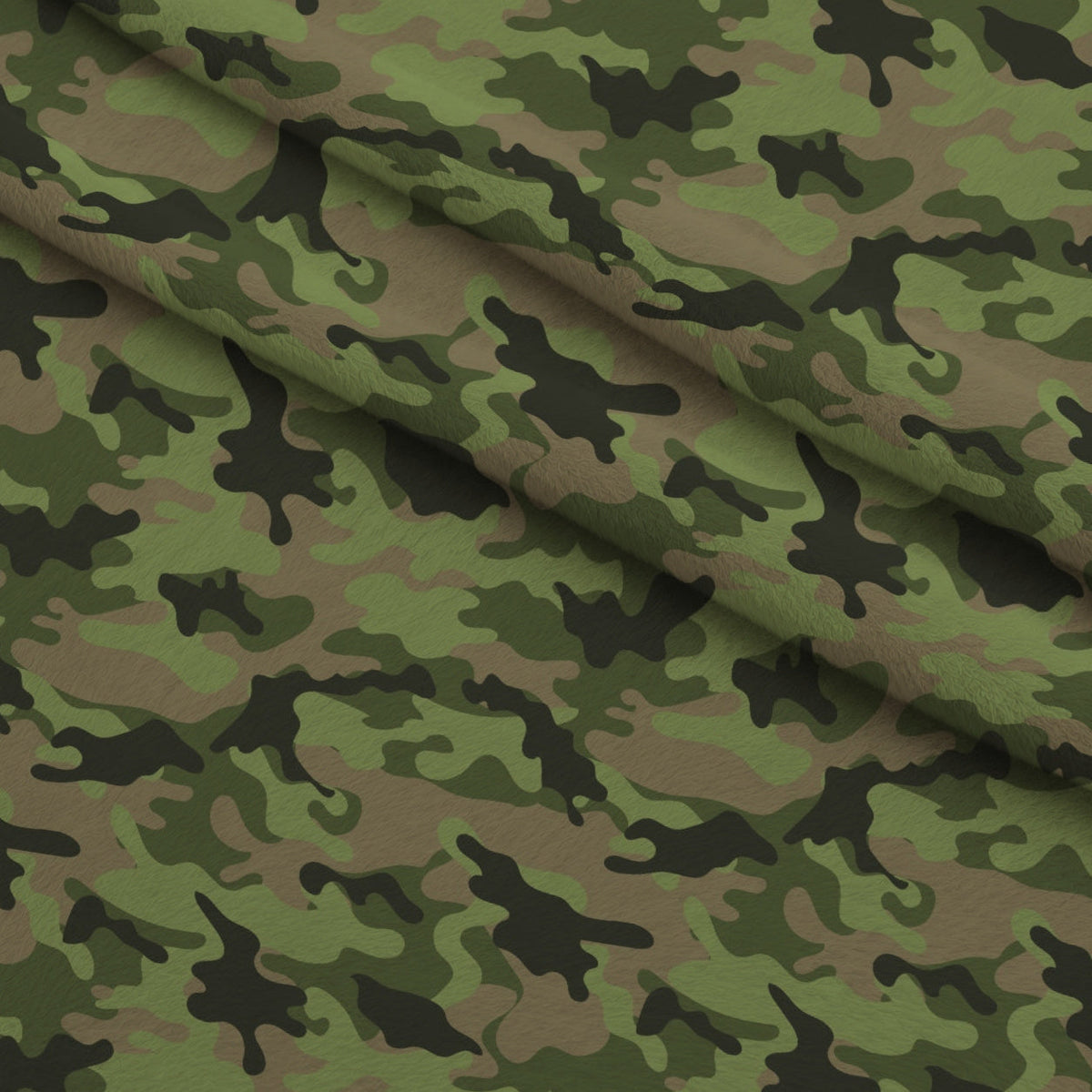 Tactical Terrain Pattern 1 Fleece Fabric — fleece fabric folded close-up preview (mv-fleece-v1:lying)