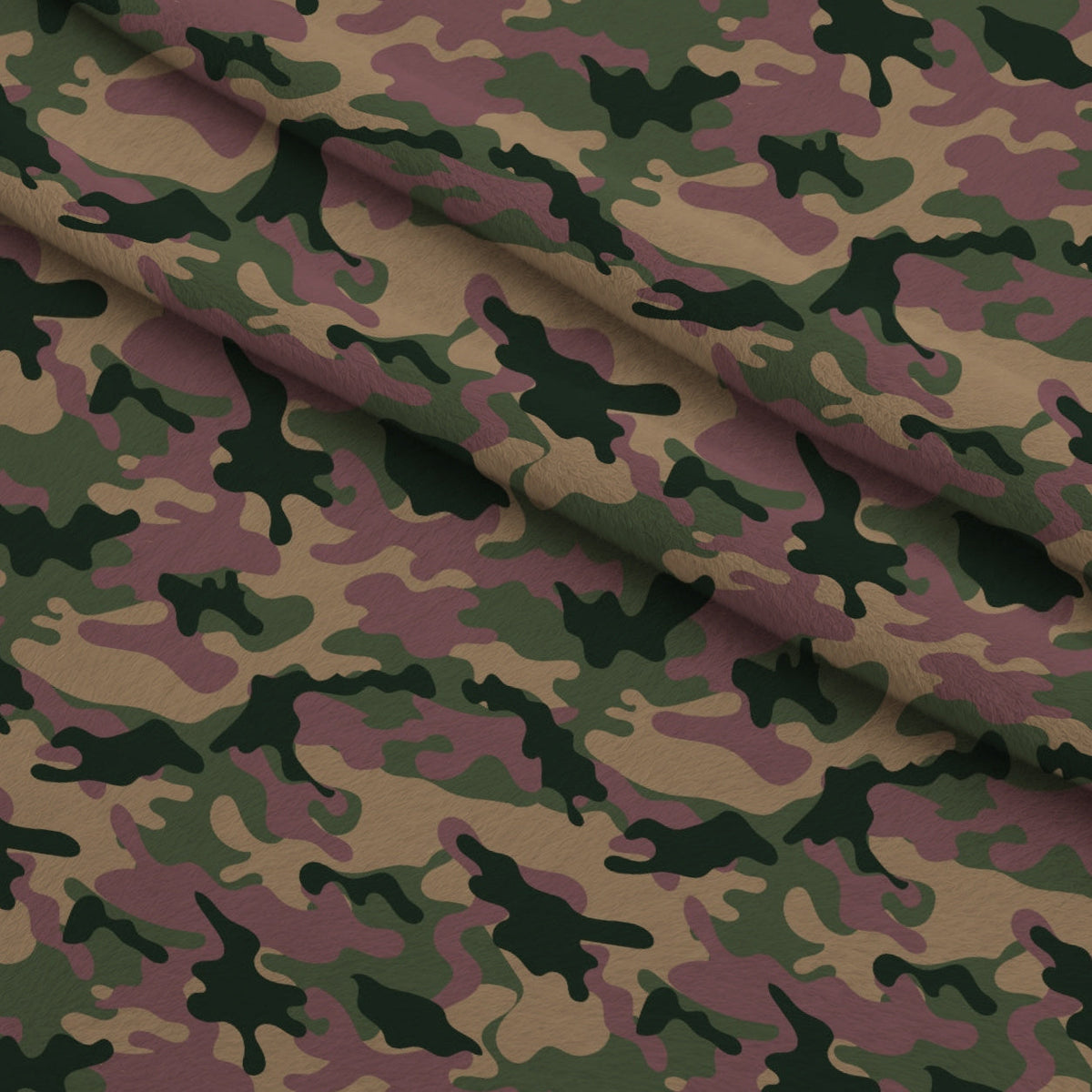 Tactical Terrain Pattern 10 Fleece Fabric — fleece fabric folded close-up preview (mv-fleece-v1:lying)