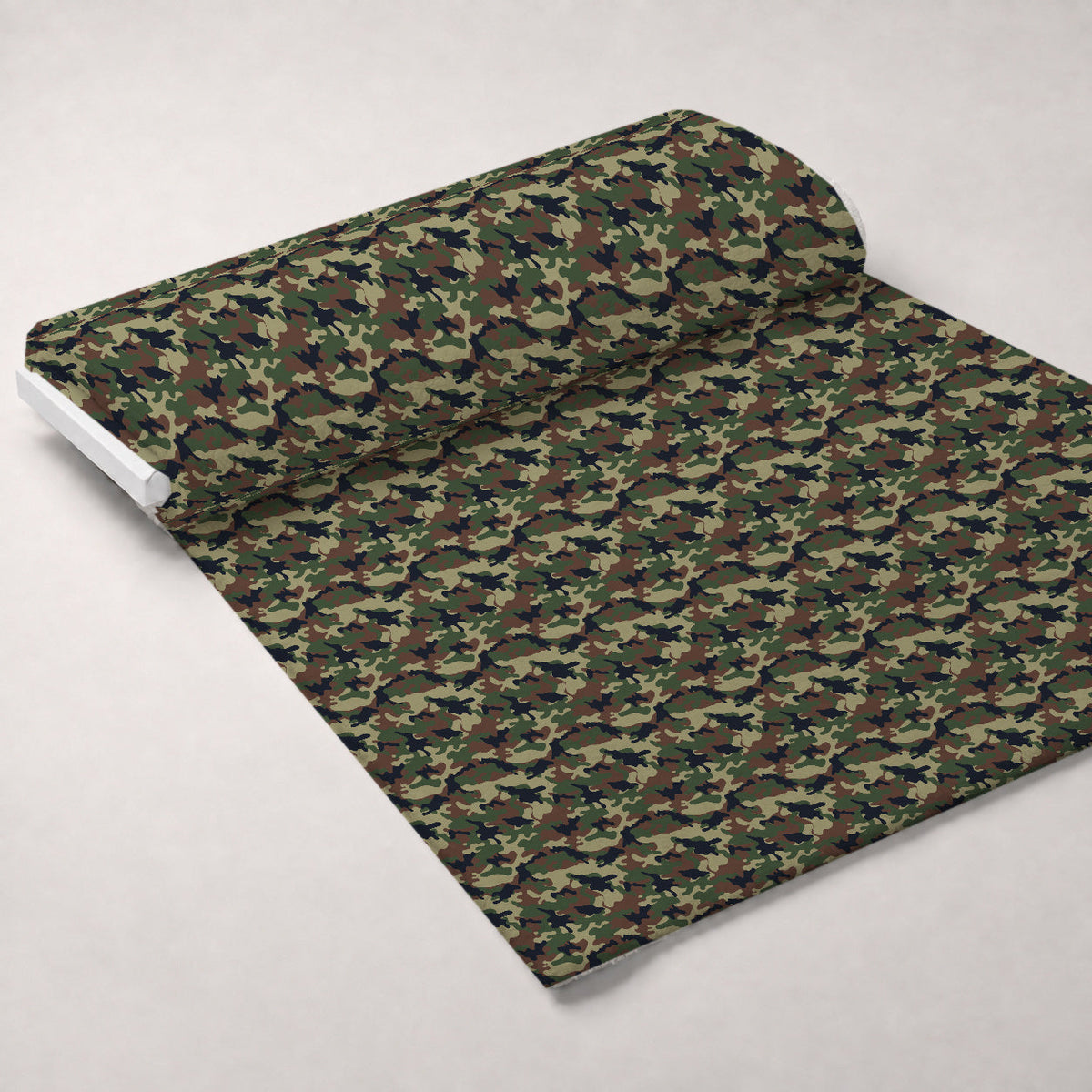 Tactical Terrain Pattern 7 Fleece Fabric — fleece fabric unrolled bolt preview (mv-fleece-v1:bolt)