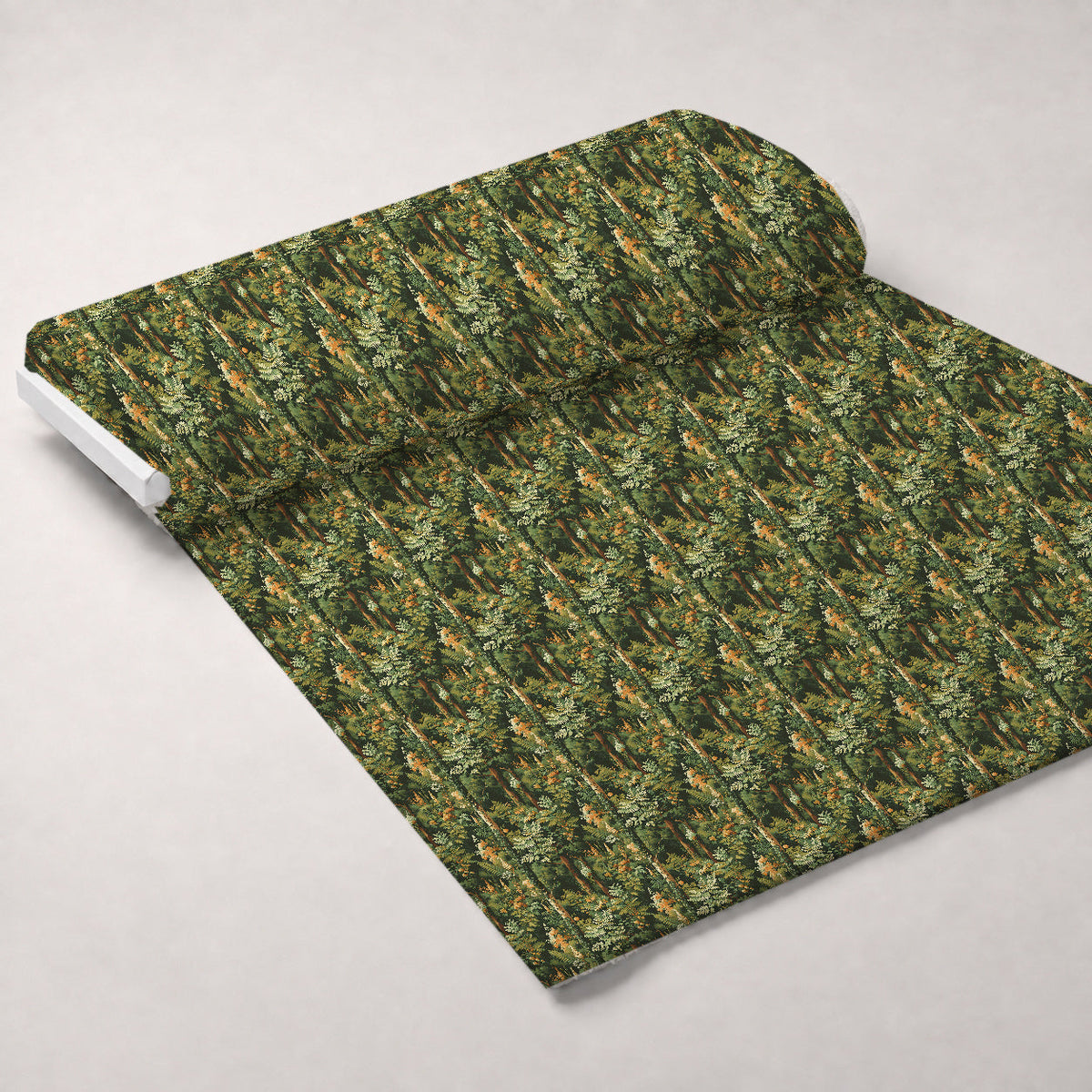 Tapestry Grove Pattern 1 Fleece Fabric — fleece fabric unrolled bolt preview (mv-fleece-v1:bolt)