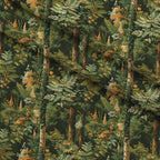 Tapestry Grove Pattern 1 Fleece Fabric — fleece fabric folded close-up preview (mv-fleece-v1:lying)