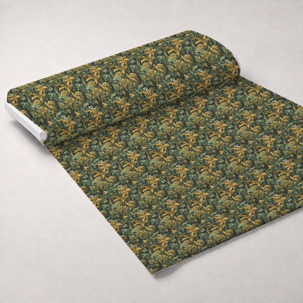 Tapestry Grove Pattern 2 Fleece Fabric — fleece fabric unrolled bolt preview (mv-fleece-v1:bolt)
