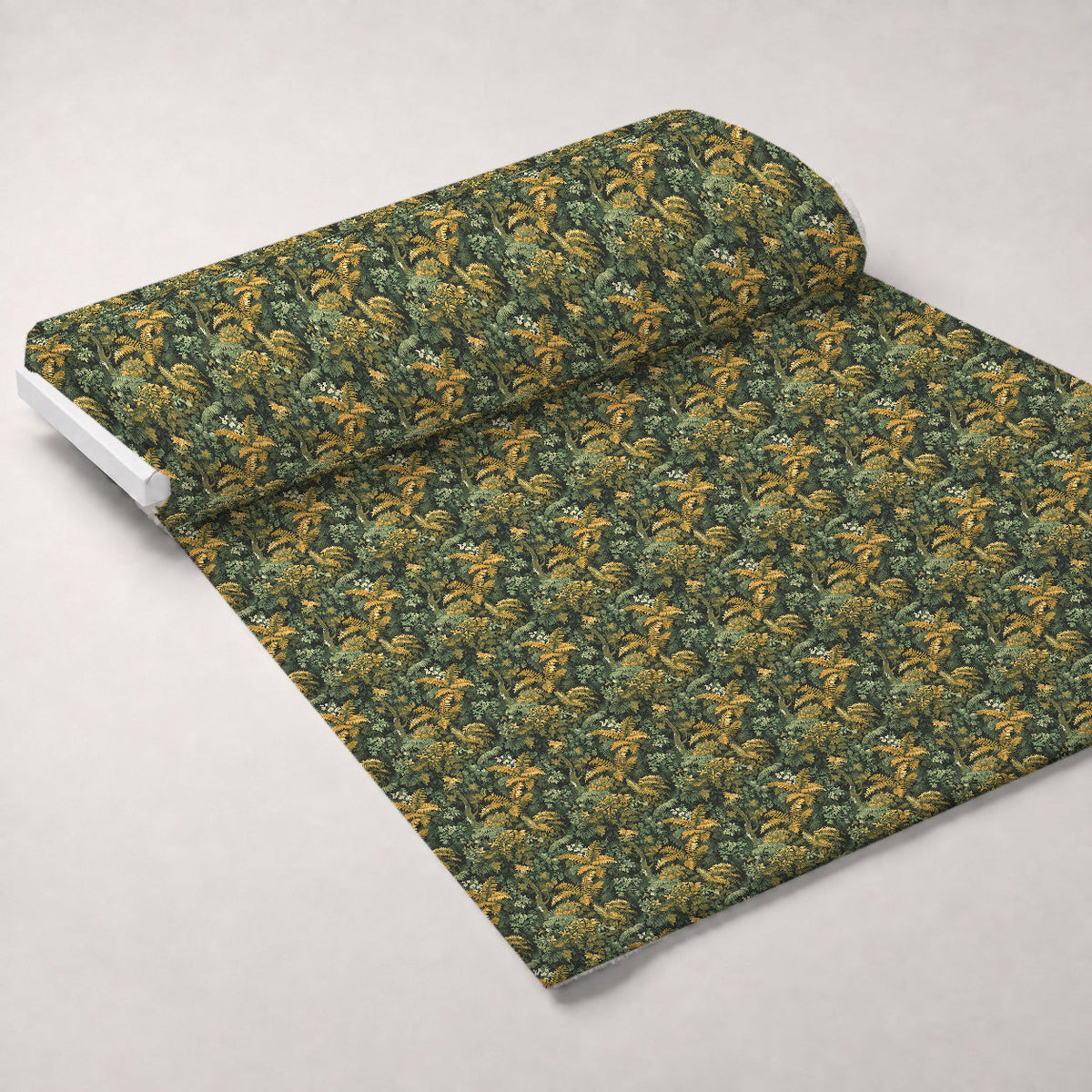 Tapestry Grove Pattern 2 Fleece Fabric — fleece fabric unrolled bolt preview (mv-fleece-v1:bolt)