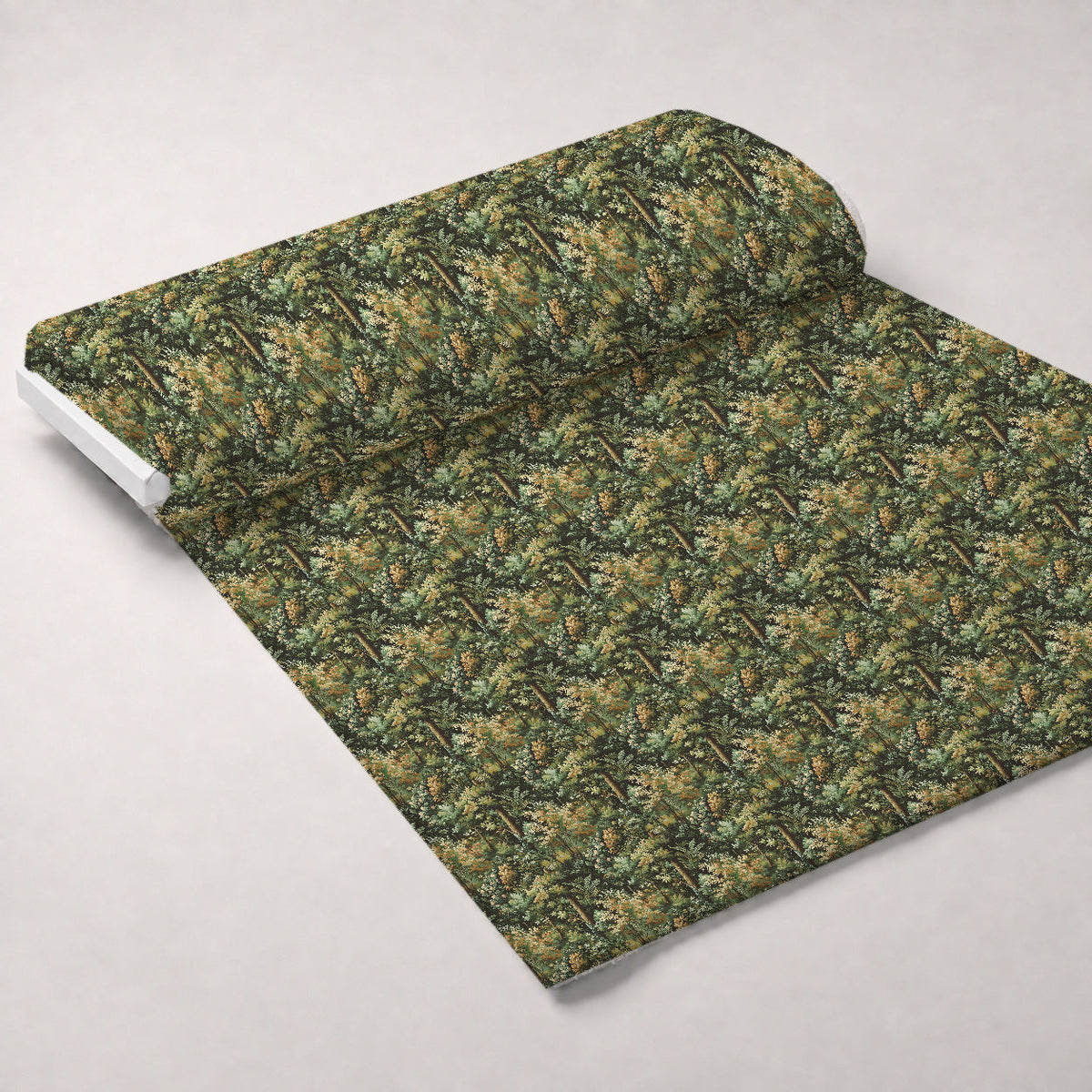 Tapestry Grove Pattern 5 Fleece Fabric — fleece fabric unrolled bolt preview (mv-fleece-v1:bolt)