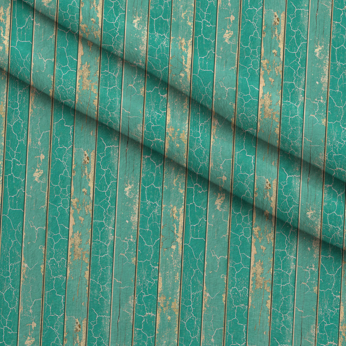 Teal Reverie Pattern 8 Fleece Fabric — fleece fabric folded close-up preview (mv-fleece-v1:lying)