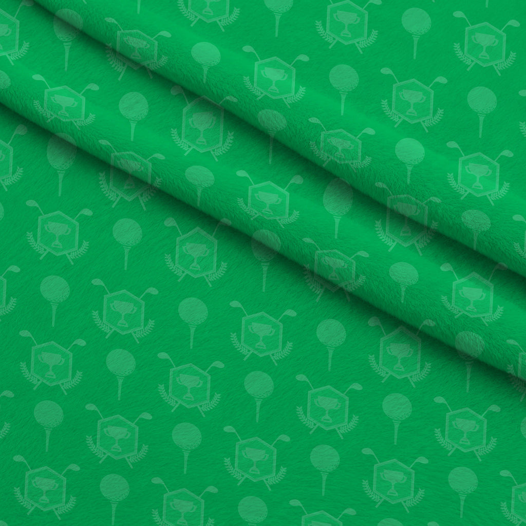 Tee Time Pattern 7 Fleece Fabric — fleece fabric folded close-up preview (mv-fleece-v1:lying)