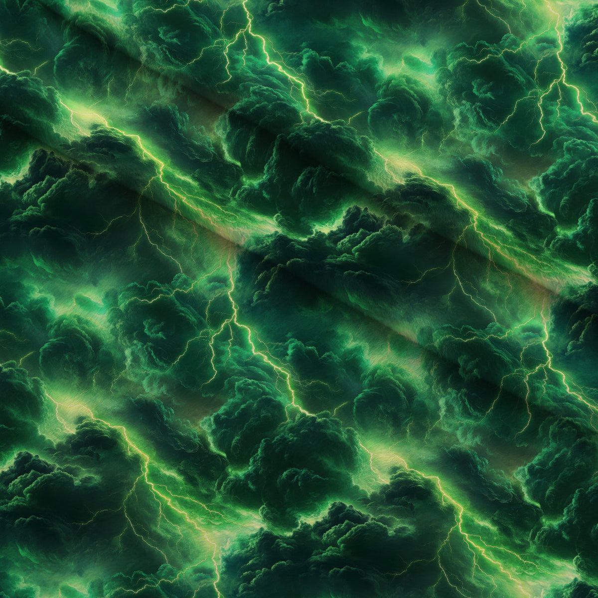 Tempest Skies Pattern 3 Fleece Fabric — fleece fabric folded close-up preview (mv-fleece-v1:lying)