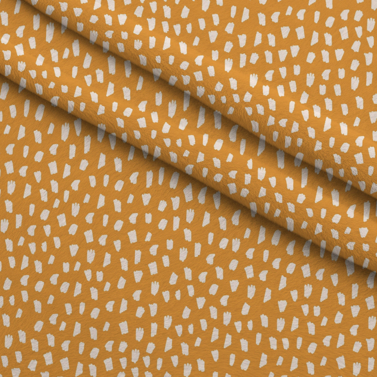 Terracotta Daydream Pattern 13 Fleece Fabric — fleece fabric folded close-up preview (mv-fleece-v1:lying)