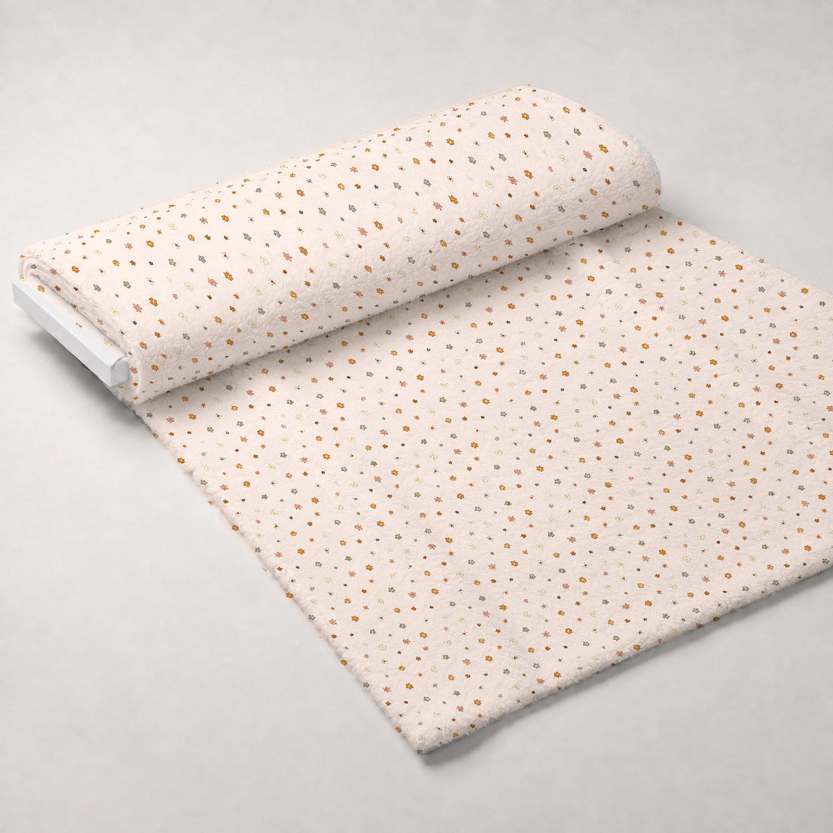 Terracotta Daydream Pattern 14 Fleece Fabric — fleece fabric unrolled bolt preview (mv-fleece-v1:bolt)