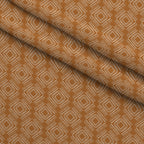 Terracotta Daydream Pattern 16 Fleece Fabric — fleece fabric folded close-up preview (mv-fleece-v1:lying)