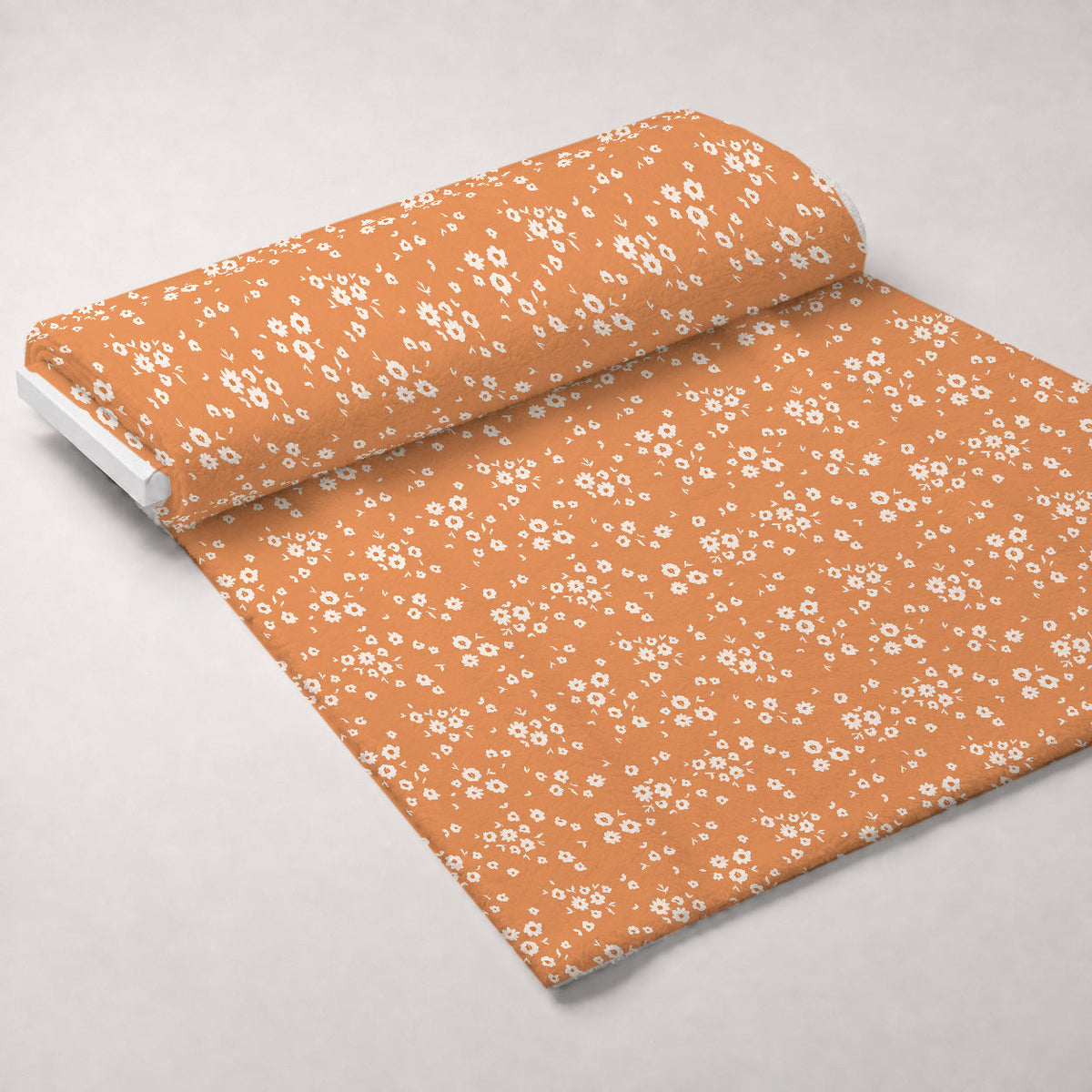Terracotta Daydream Pattern 3 Fleece Fabric — fleece fabric unrolled bolt preview (mv-fleece-v1:bolt)