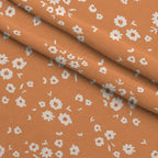 Terracotta Daydream Pattern 3 Fleece Fabric — fleece fabric folded close-up preview (mv-fleece-v1:lying)