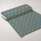 Tidal Treasures Pattern 10 Fleece Fabric — fleece fabric unrolled bolt preview (mv-fleece-v1:bolt)