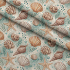 Tidepool Treasures Pattern 1 Fleece Fabric — fleece fabric folded close-up preview (mv-fleece-v1:lying)