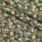 Timber Tangle Pattern 6 Fleece Fabric — fleece fabric folded close-up preview (mv-fleece-v1:lying)