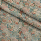 Timeworn Ephemera Pattern 5 Fleece Fabric — fleece fabric folded close-up preview (mv-fleece-v1:lying)