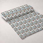 Toadstool Village Pattern 9 Fleece Fabric — fleece fabric unrolled bolt preview (mv-fleece-v1:bolt)