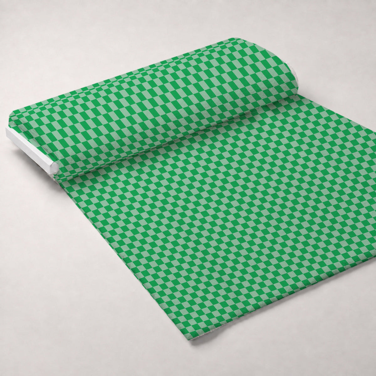 Tonal Squares Pattern 5 Fleece Fabric — fleece fabric unrolled bolt preview (mv-fleece-v1:bolt)
