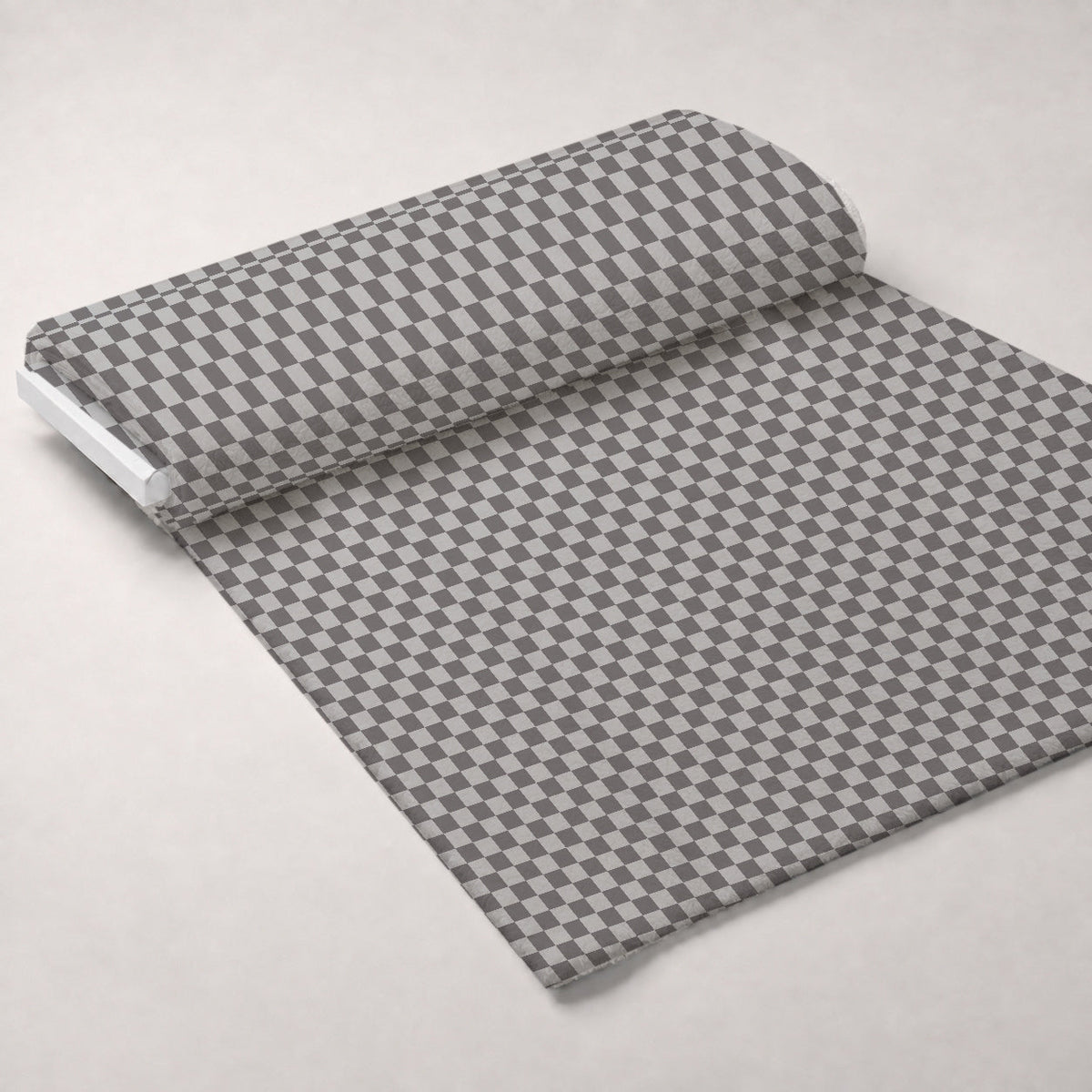 Tonal Squares Pattern 9 Fleece Fabric — fleece fabric unrolled bolt preview (mv-fleece-v1:bolt)