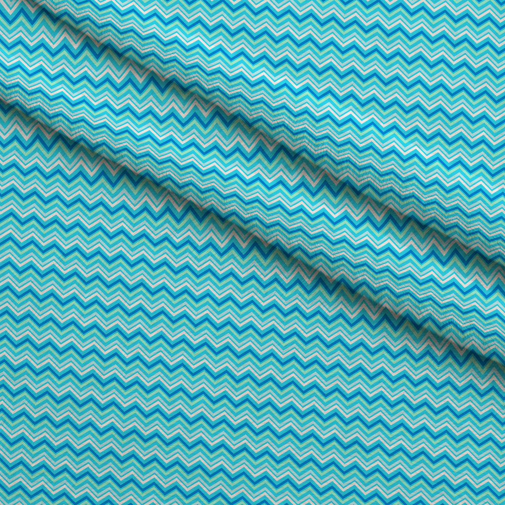 Tropical Shoreline Pattern 1 Fleece Fabric — fleece fabric folded close-up preview (mv-fleece-v1:lying)