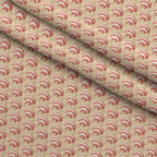 Tropical Shoreline Pattern 2 Fleece Fabric — fleece fabric folded close-up preview (mv-fleece-v1:lying)