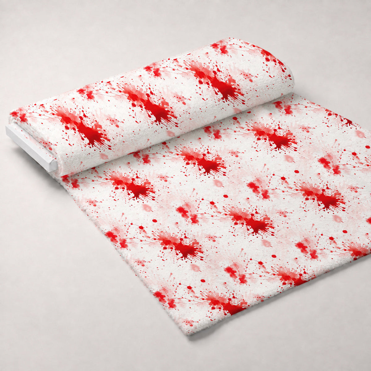 True Crime Pattern 10 Fleece Fabric — fleece fabric unrolled bolt preview (mv-fleece-v1:bolt)