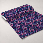 Twilight Flutter Pattern 10 Fleece Fabric — fleece fabric unrolled bolt preview (mv-fleece-v1:bolt)