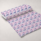 Twilight Flutter Pattern 16 Fleece Fabric — fleece fabric unrolled bolt preview (mv-fleece-v1:bolt)