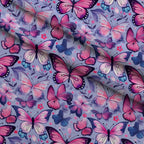 Twilight Flutter Pattern 8 Fleece Fabric — fleece fabric folded close-up preview (mv-fleece-v1:lying)