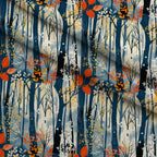 Twilight Grove Pattern 10 Fleece Fabric — fleece fabric folded close-up preview (mv-fleece-v1:lying)