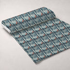 Twilight Grove Pattern 5 Fleece Fabric — fleece fabric unrolled bolt preview (mv-fleece-v1:bolt)