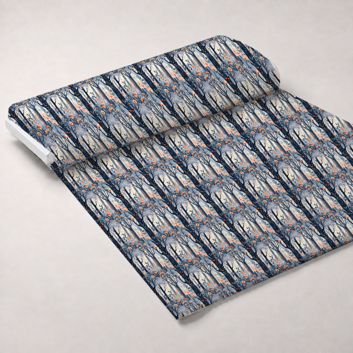 Twilight Grove Pattern 9 Fleece Fabric — fleece fabric unrolled bolt preview (mv-fleece-v1:bolt)