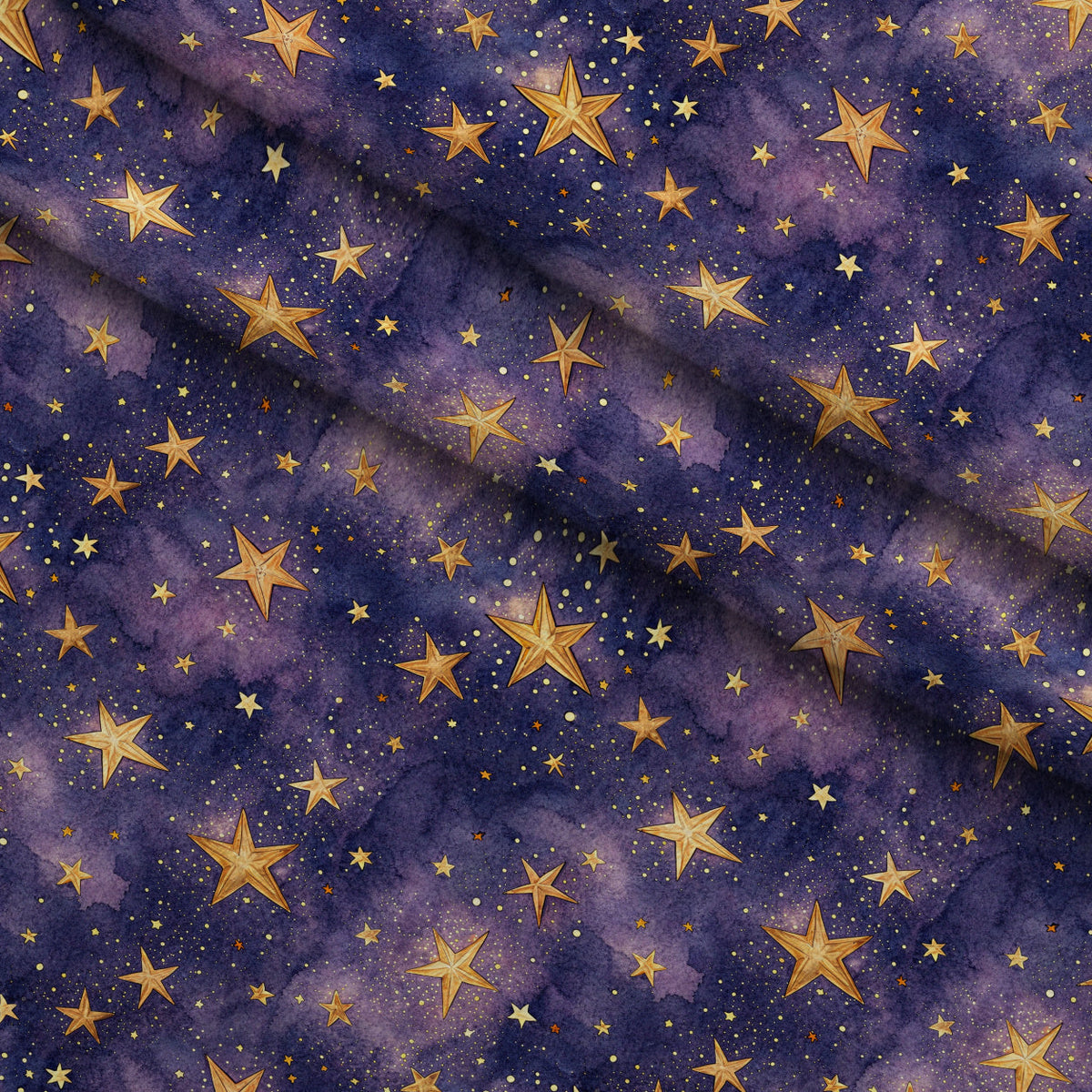 Twilight Lullaby Pattern 10 Fleece Fabric — fleece fabric folded close-up preview (mv-fleece-v1:lying)