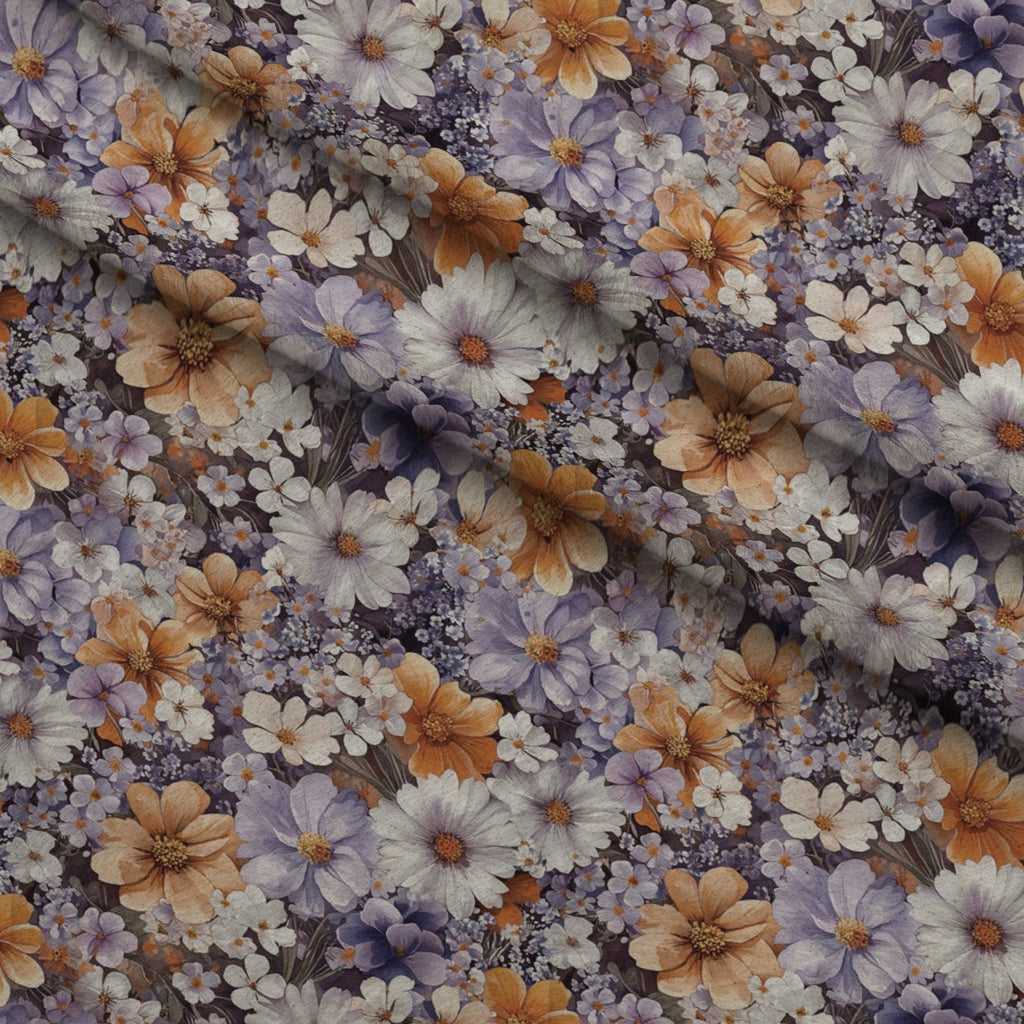 Twilight Meadow Pattern 7 Fleece Fabric — fleece fabric folded close-up preview (mv-fleece-v1:lying)