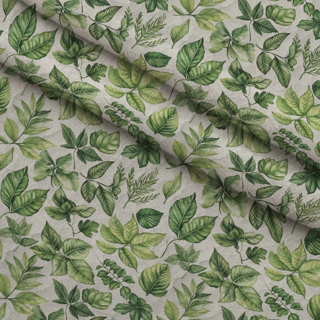 Twilight Meadow Pattern 8 Fleece Fabric — fleece fabric folded close-up preview (mv-fleece-v1:lying)
