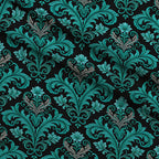 Twilight Rose Rookery Pattern 14 Fleece Fabric — fleece fabric folded close-up preview (mv-fleece-v1:lying)