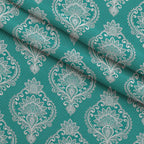 Twilight Rose Rookery Pattern 16 Fleece Fabric — fleece fabric folded close-up preview (mv-fleece-v1:lying)