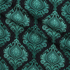 Twilight Rose Rookery Pattern 23 Fleece Fabric — fleece fabric folded close-up preview (mv-fleece-v1:lying)