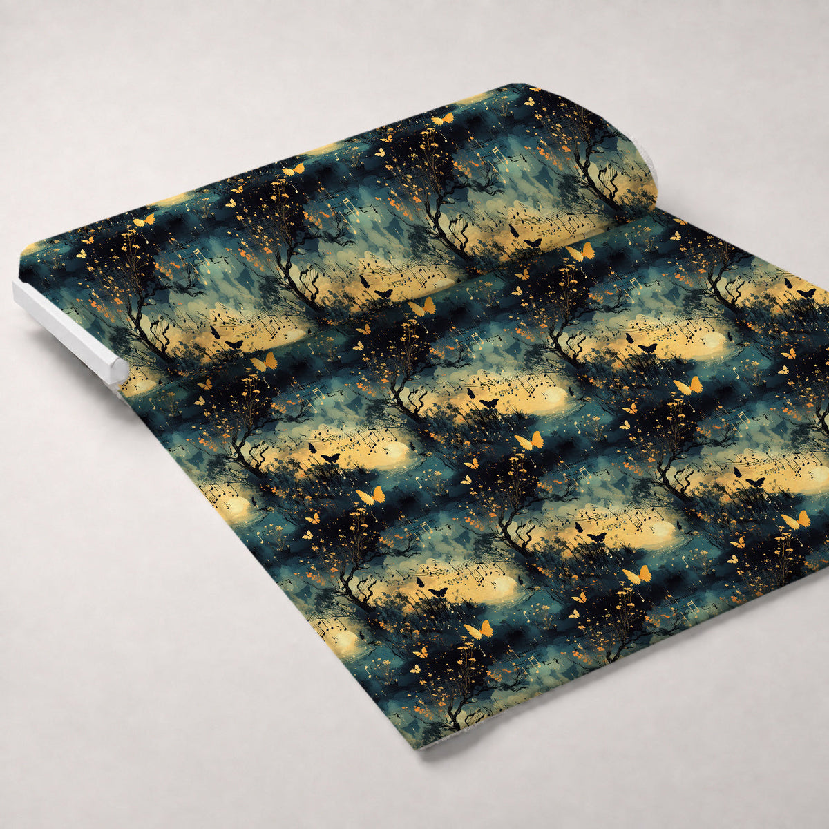 Twilight Serenade Pattern 11 Fleece Fabric — fleece fabric unrolled bolt preview (mv-fleece-v1:bolt)