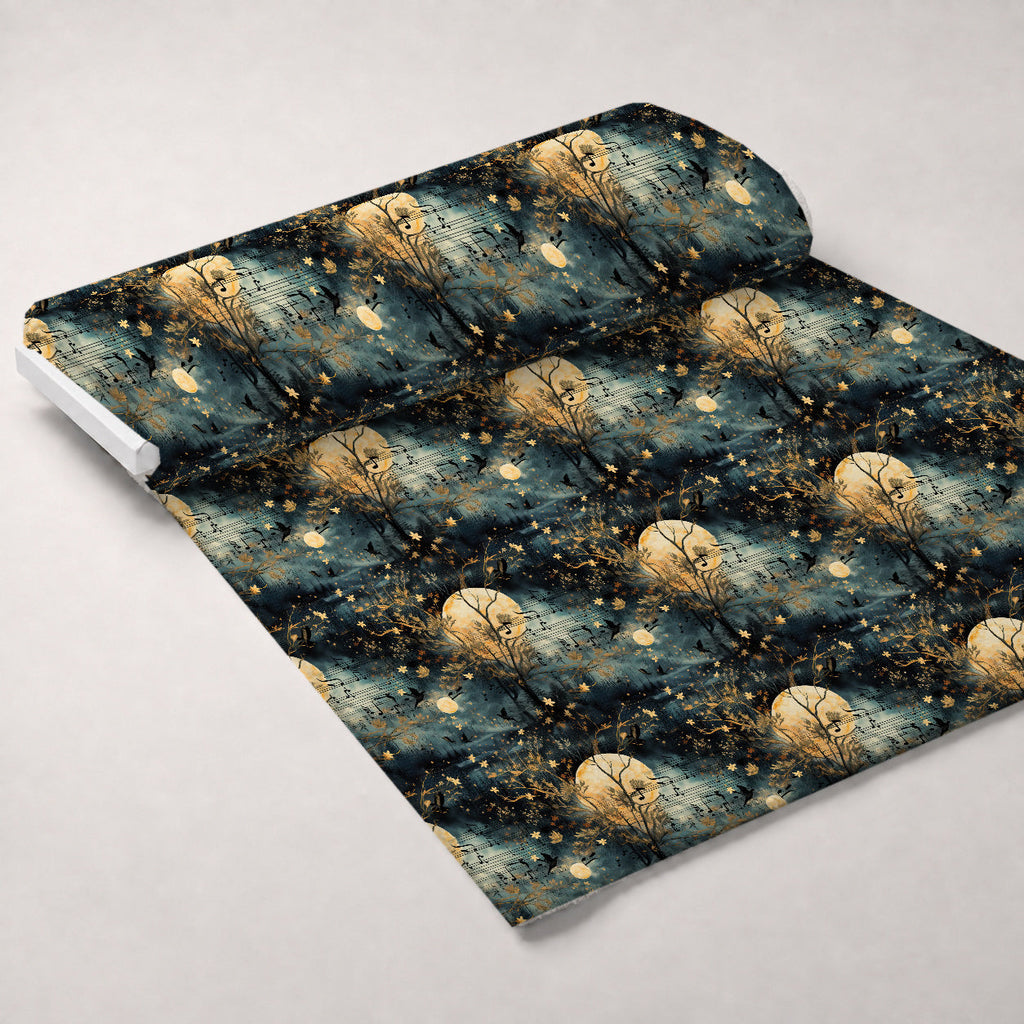 Twilight Serenade Pattern 3 Fleece Fabric — fleece fabric unrolled bolt preview (mv-fleece-v1:bolt)