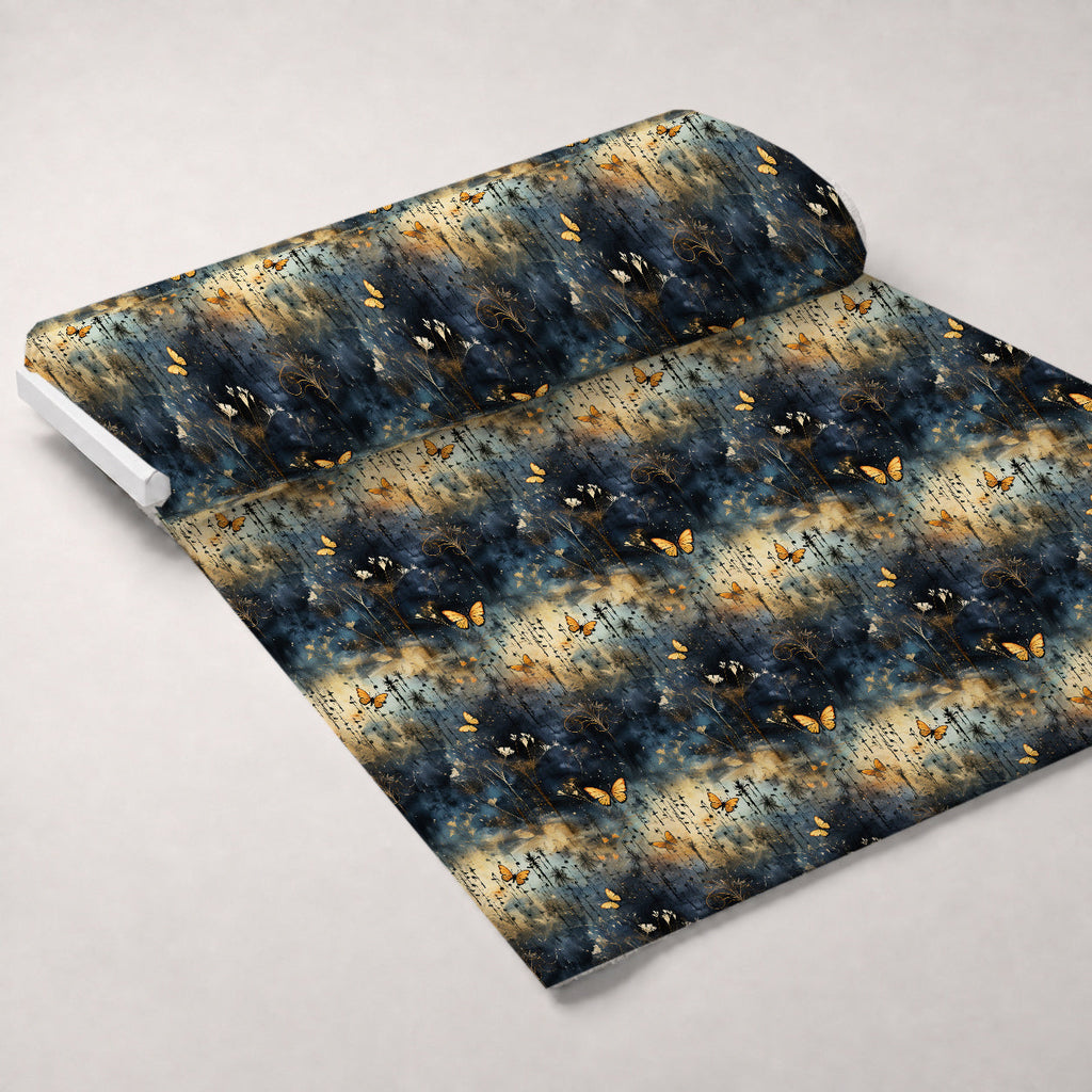 Twilight Serenade Pattern 4 Fleece Fabric — fleece fabric unrolled bolt preview (mv-fleece-v1:bolt)