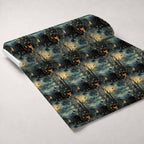 Twilight Serenade Pattern 5 Fleece Fabric — fleece fabric unrolled bolt preview (mv-fleece-v1:bolt)