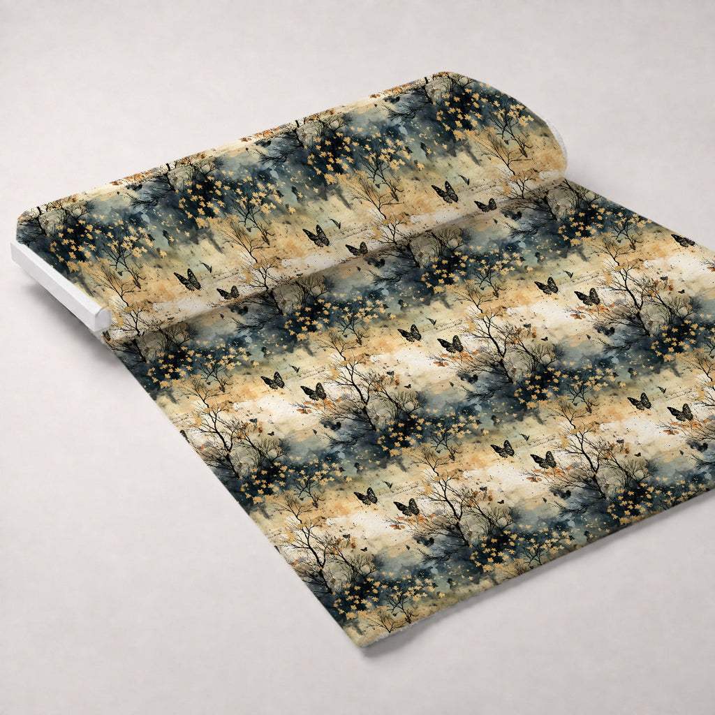 Twilight Serenade Pattern 9 Fleece Fabric — fleece fabric unrolled bolt preview (mv-fleece-v1:bolt)