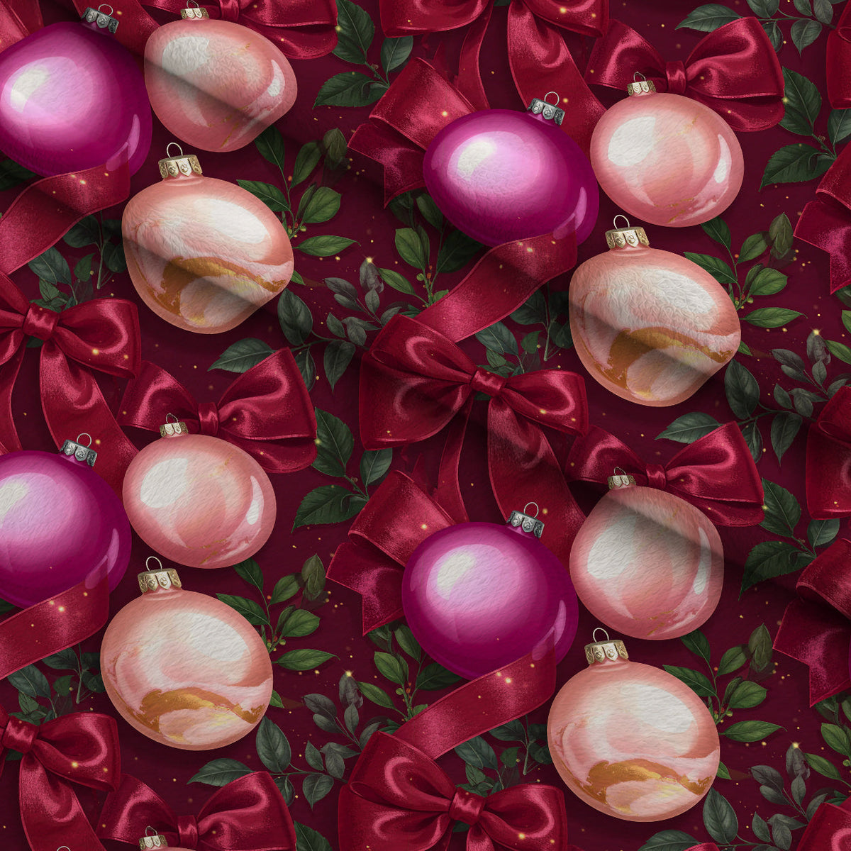 Velvet Noel Garden Pattern 20 Fleece Fabric — fleece fabric folded close-up preview (mv-fleece-v1:lying)