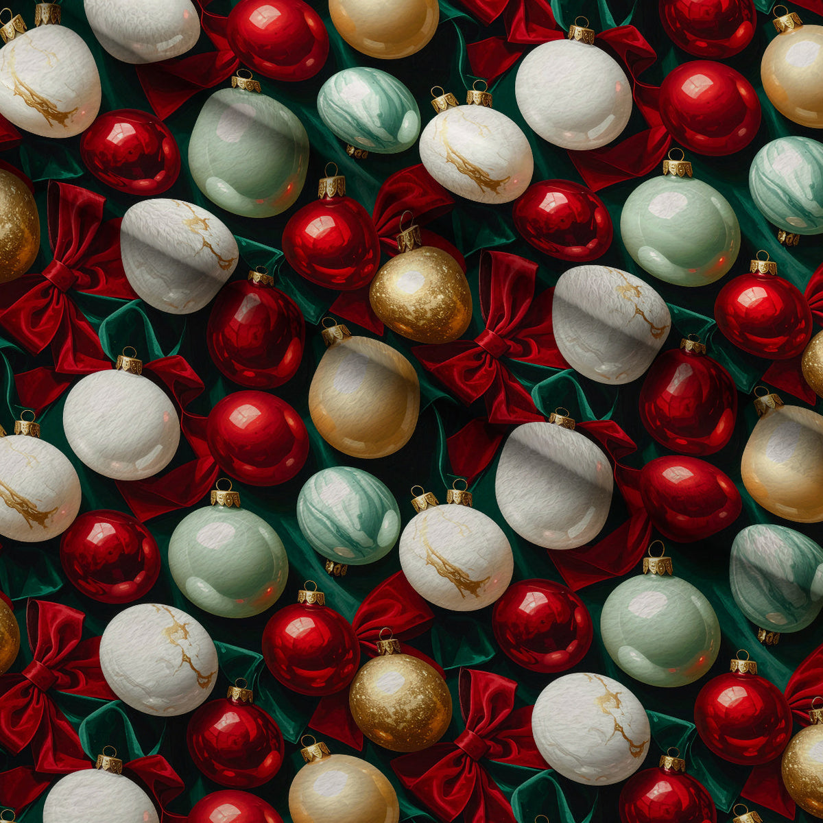 Velvet Noel Garden Pattern 24 Fleece Fabric — fleece fabric folded close-up preview (mv-fleece-v1:lying)
