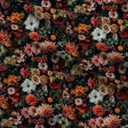 Velvet Rose Garden Pattern 13 Fleece Fabric — fleece fabric folded close-up preview (mv-fleece-v1:lying)