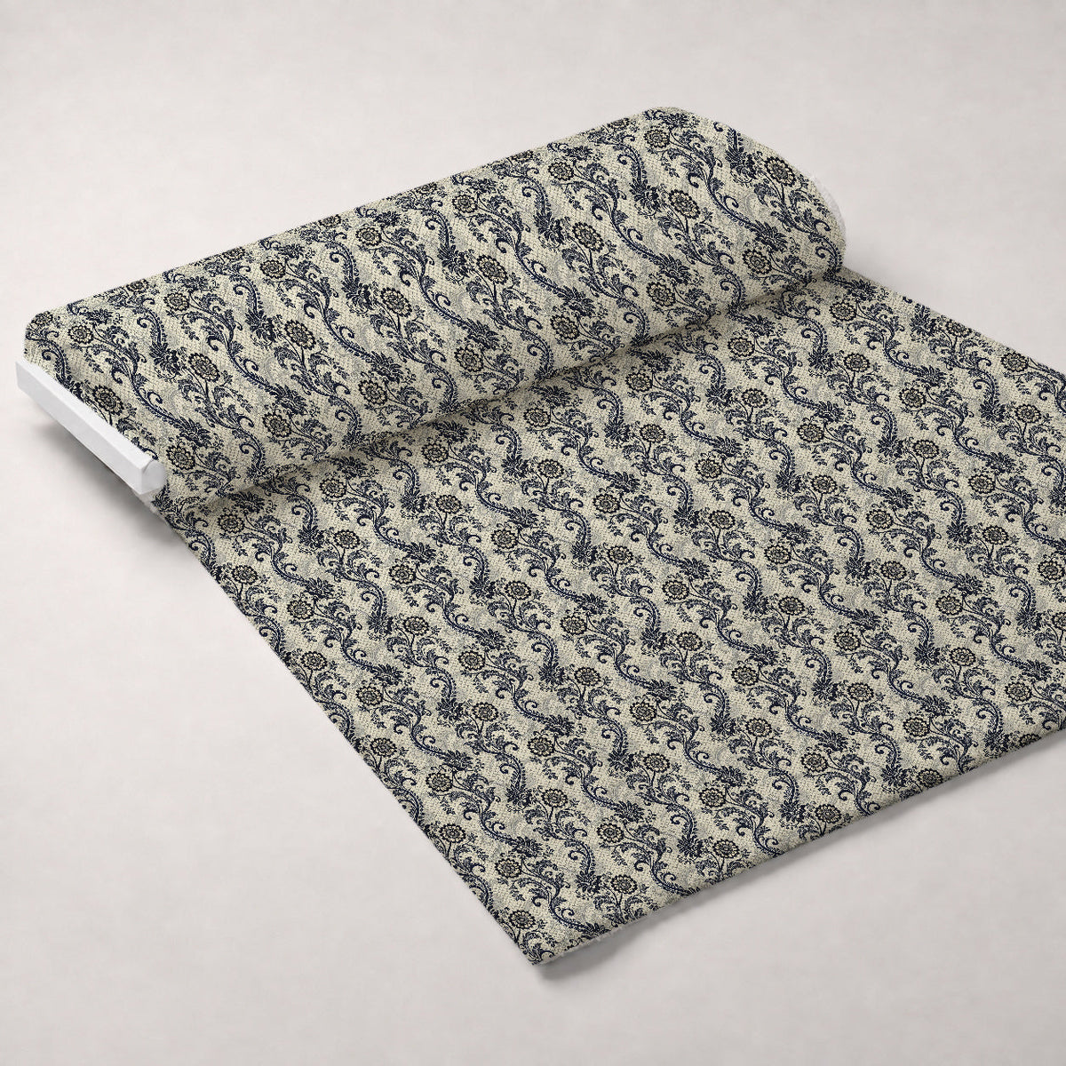 Velvet Rose Reverie Pattern 14 Fleece Fabric — fleece fabric unrolled bolt preview (mv-fleece-v1:bolt)