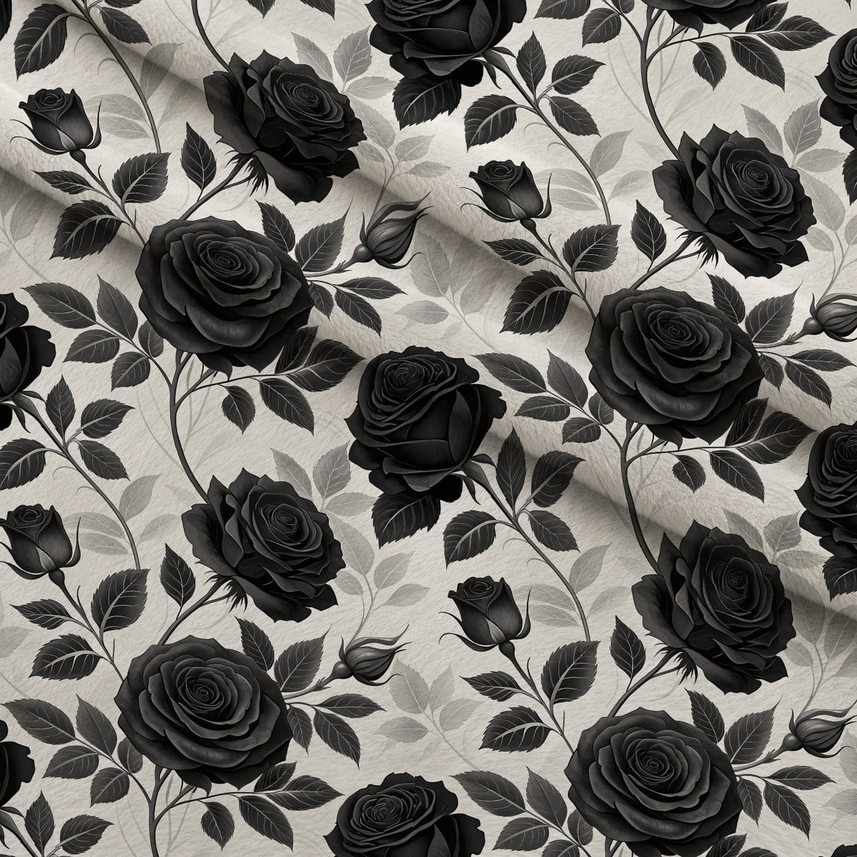Velvet Rose Reverie Pattern 9 Fleece Fabric — fleece fabric folded close-up preview (mv-fleece-v1:lying)