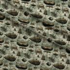 Victorian Aeronaut Pattern 1 Fleece Fabric — fleece fabric folded close-up preview (mv-fleece-v1:lying)