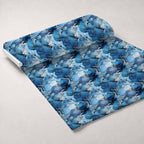 Violet Quartz Pattern 15 Fleece Fabric — fleece fabric unrolled bolt preview (mv-fleece-v1:bolt)